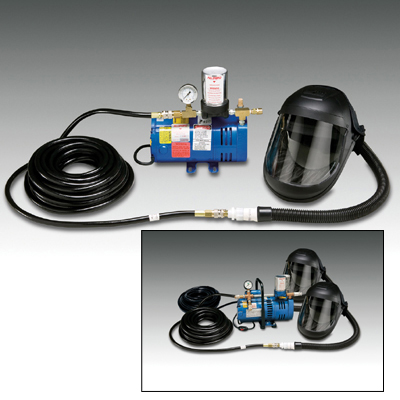 供氣防護罩長管呼吸系統