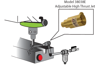 高沖擊射流噴嘴的應用-金屬加工工藝